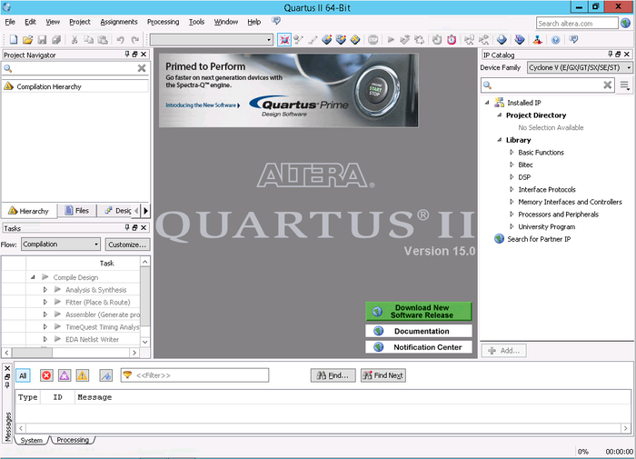 4.22: Η εταιρία Altera παρέχει το Quartus II ως ένα ολοκληρωμένο εργαλείο ανάπτυξης για τα δικά της FPGA.