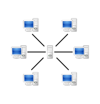 Δίκτυο βασισμένο στο μοντέλο client-server