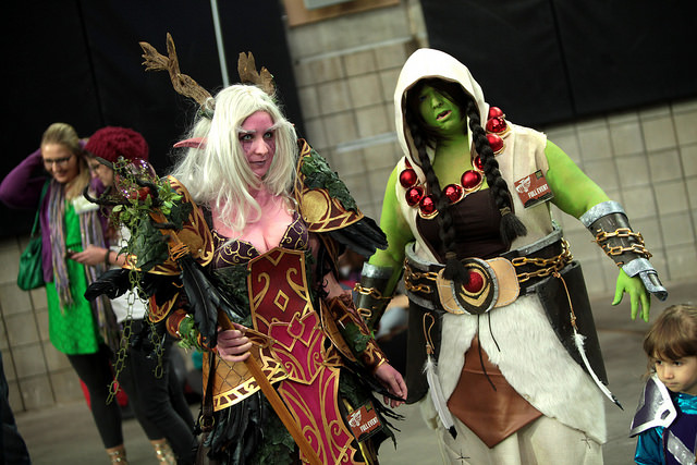 World of Warcraft Cosplayers σε φεστιβάλ κόμικς