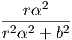 ---rα2---
r2α2 + b2